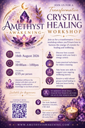 Crystal Healing Workshop at The Yard, Nantwich - 16th August 2026